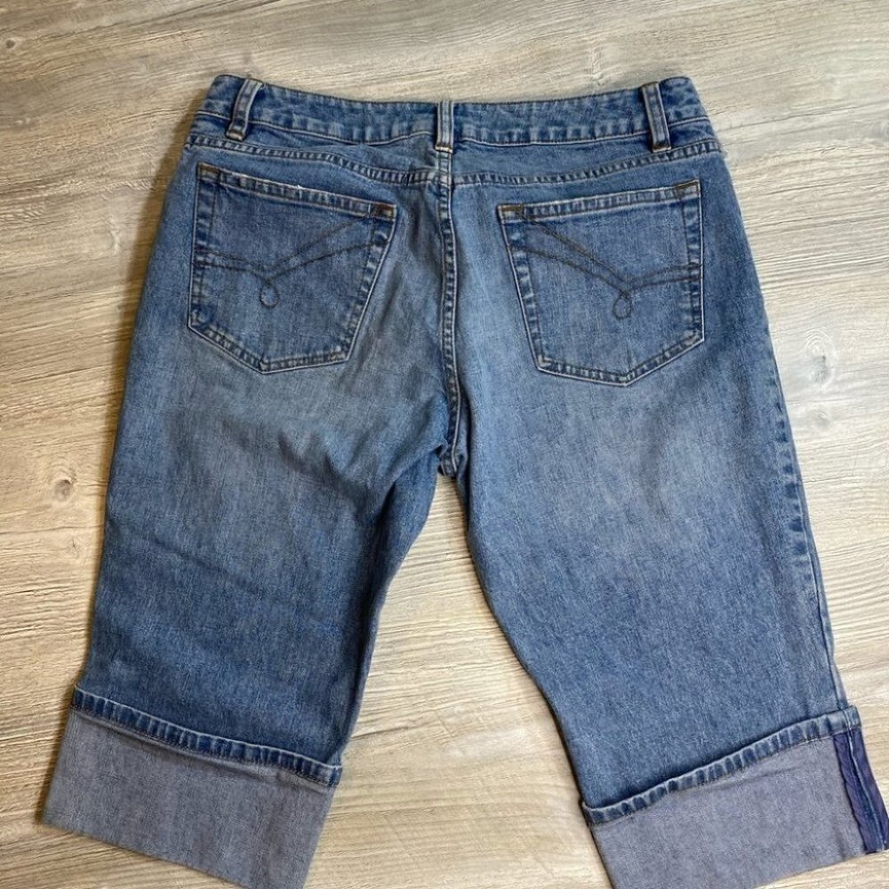 Caslon Stretch Cuffed Capris